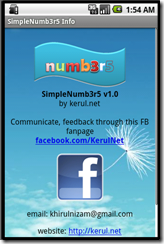 Simple Number Flashcard Android Apps
