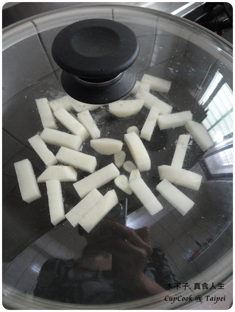 免油煙水炒馬鈴薯 potato process (4)