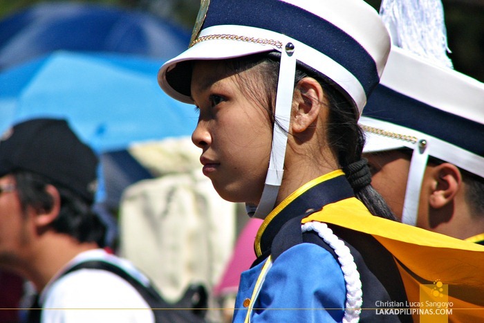 Band Entourage at Baguio’s Panagbenga Float Parade