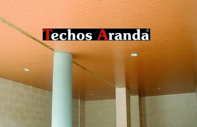 Techos de aluminio madera nogal Techos de aluminio madera nogal
