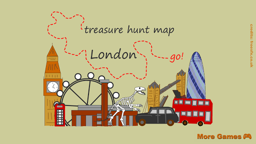 London Treasure Hunt Map Free