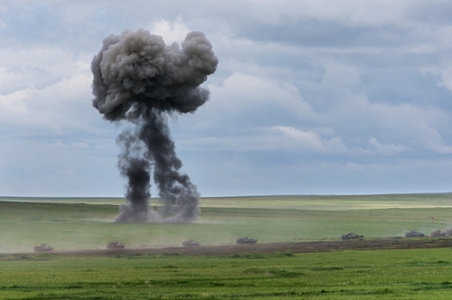 Фотографии с внезапной проверки боеготовности войск ВВО