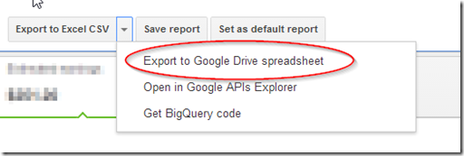 export to googledrive