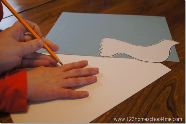 dove hand art craft for kids dove hand art craft for kids