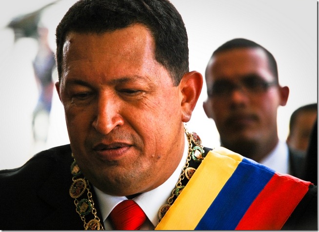 Chavez Contemplating his Innauguration