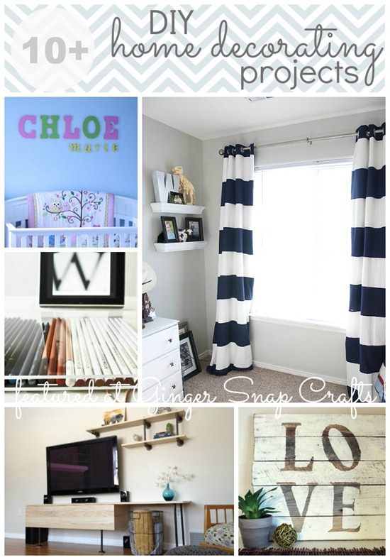 10  DIY Home Decorating Projects