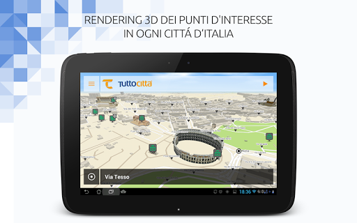 【免費旅遊App】TuttoCittà NAV Italia Off-Line-APP點子