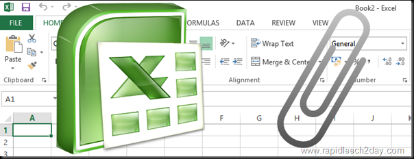 Attach or Insert Office Excel Worksheet