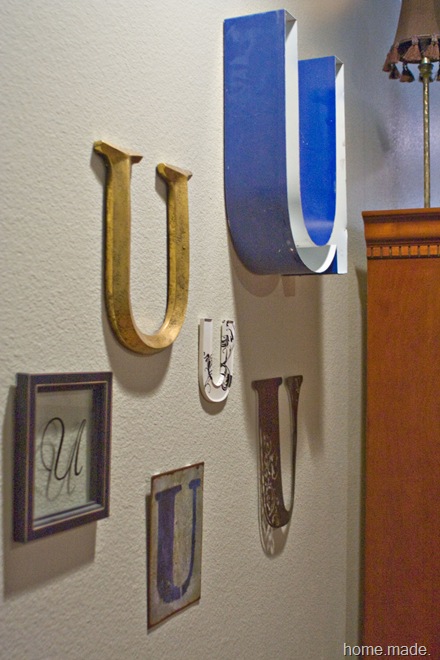 Initial Decor in the Home