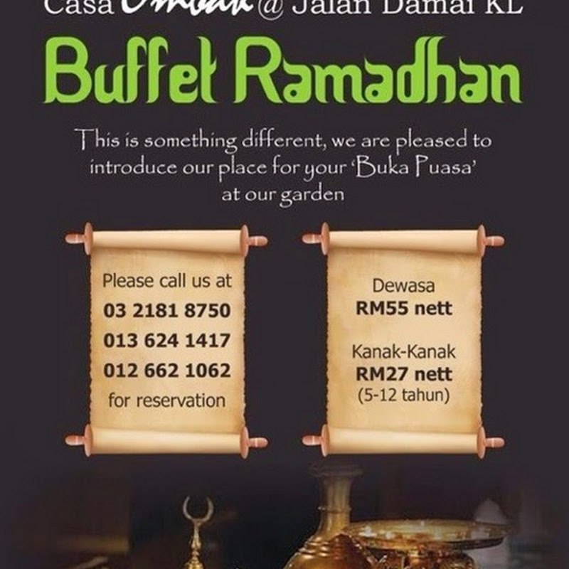 Buffet Ramadhan Casa Ombak