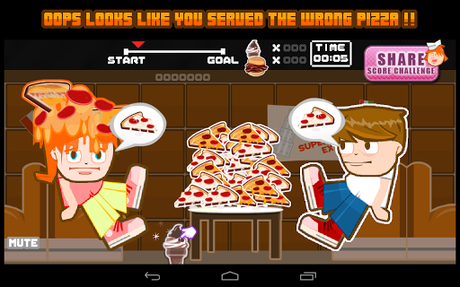 【免費休閒App】Pizza Pepperoni, Food Fight!-APP點子