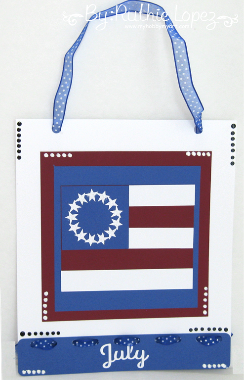 SnapDragon Snippets - 4 of July Banner -Ruthie Lopez - My hobby My Art