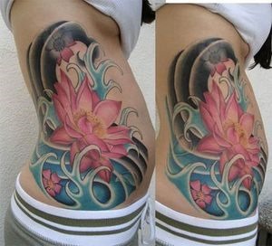 japanese lotus flower tattoo