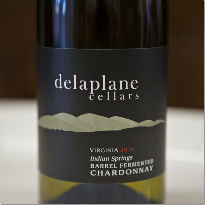 2010 Delaplane Cellars Virginia Indian Springs Barrel Fermented Chardonnay-2