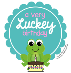 Luckey birthday giveaway logo