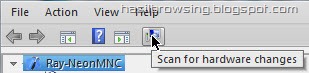 Scan for hardware change