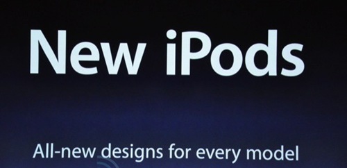 賈伯斯就宣布所有的 iPod 產品線將會擁有全新的設計，但是整場發表會卻都沒有提到 iPod Classic