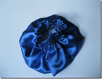 cobalt blue wedding ring bearer pillow and garter (17)