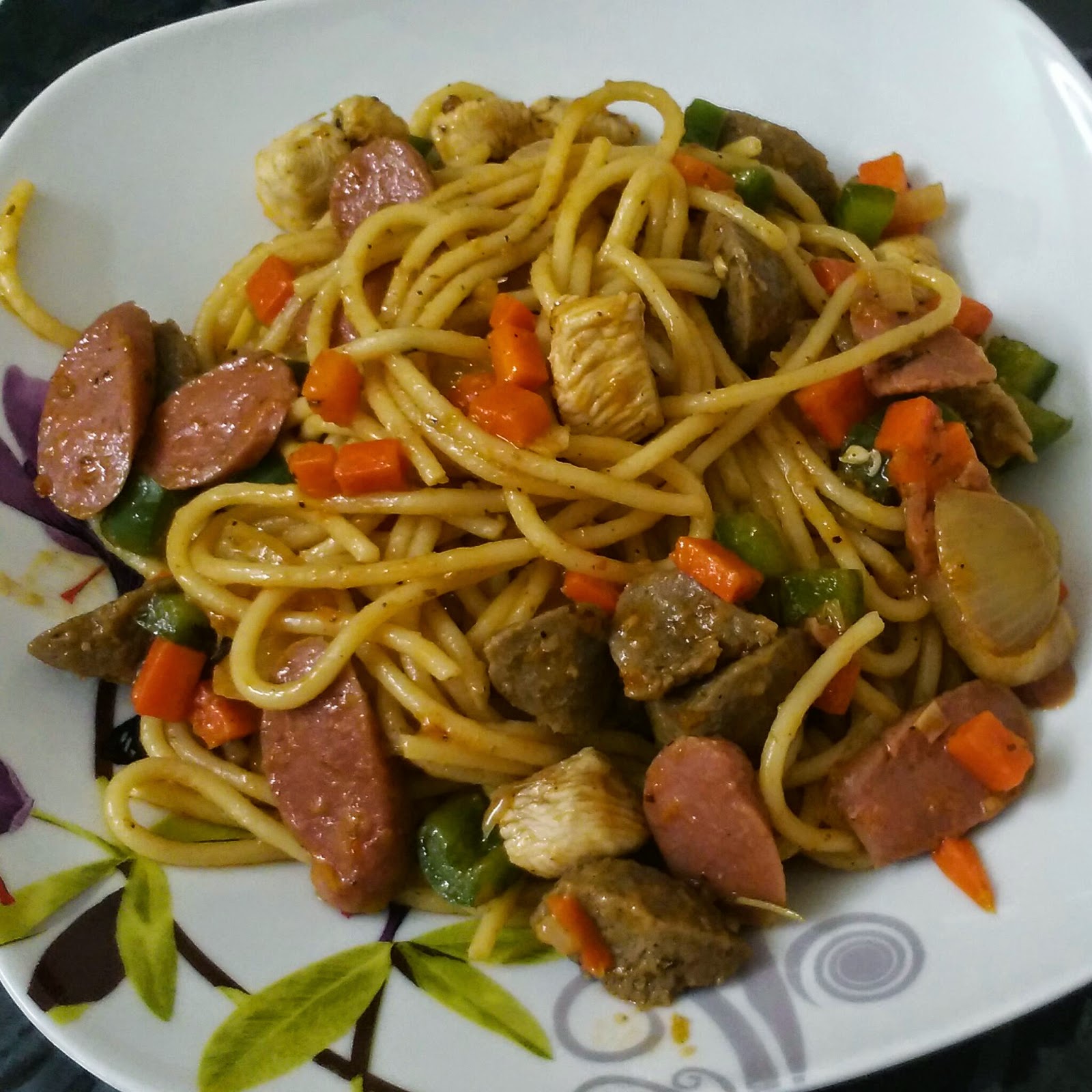 Kasih Nan Abadi..Selamanya..~ Spaghetti Goreng Pedas
