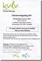 Week 2012-10 - KVLV Gewest Bertem 22.3.2012