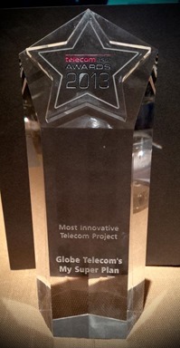 Globe My Super Plan 16th Telecom Asia Awards
