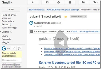 Gmail Mouse Gestures Passare all’email precedente
