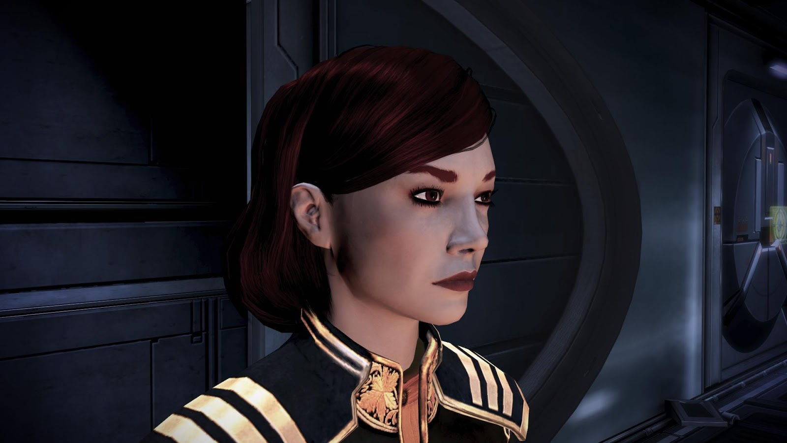 mass effect 2 hair color vectors