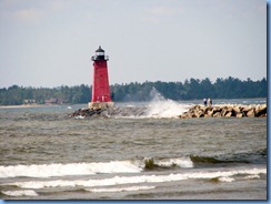 4841 Michigan - Manistique, MI - US-2 - Manistique East Breakwater Lighthouse
