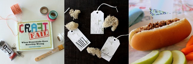 This week on homework: Craft Fail, Birch Tags & Sloppy Dogs 