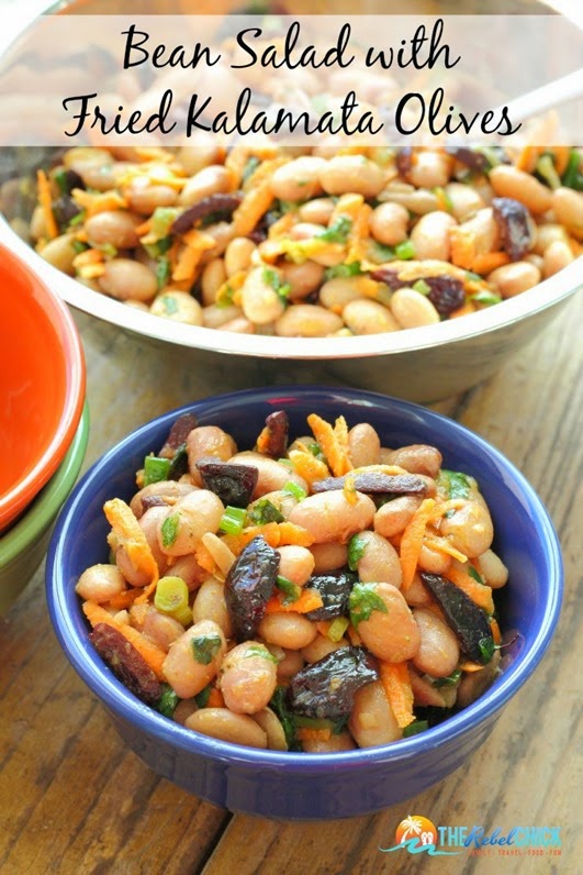 Super-Bowl-Appetizers-Bean-Salad-with-Fried-Kalamata-Olives-Recipe