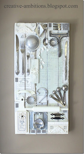 CREATIVE AMBITIONS: DIY French Country Cottage Kitchen Art Decor