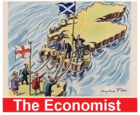 Yes Scotland The Economist draw