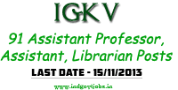 IGKV Recruitment 2013