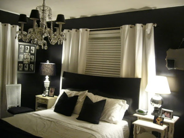 Luxury Best Bedroom Colors Black Bed Frame White Curtain White Table Best Bedroom Colors