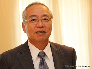 Yoshimasa Tominaga, Ambassadeur du Japon à Kinshasa. Radio Okapi/Ph. John Bompengo