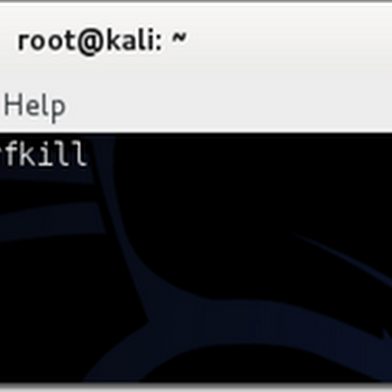 How To Install rfkill In Kali Linux