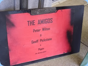 We had several mini concerts during the afternoon and after dinner by The Amigos with their own entertaining style of folk music. Peter Wilton played with Jan and Kevin Johnston for the Club at our Christmas Special Club Night in December 2013.