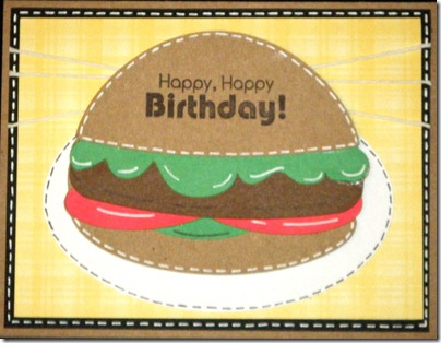 happy birthday, Mr. Hamburger