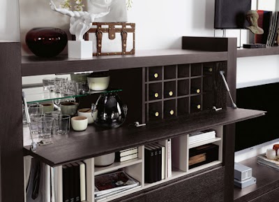 Puedes incorporar un original mueble bar a la colección Aiko