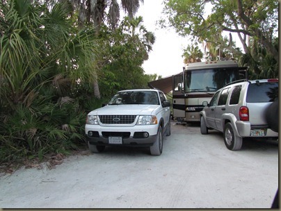 Fort Desoto campsites, site 185