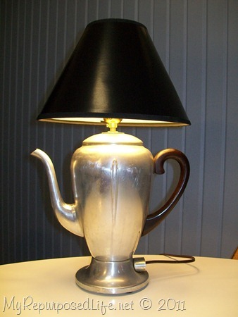 repurposed coffee pot