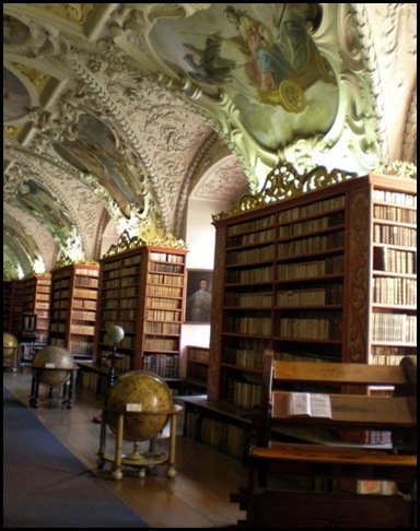 Monastère de Strahov - Bibliothèque théologique, Prague, République tchèque -1