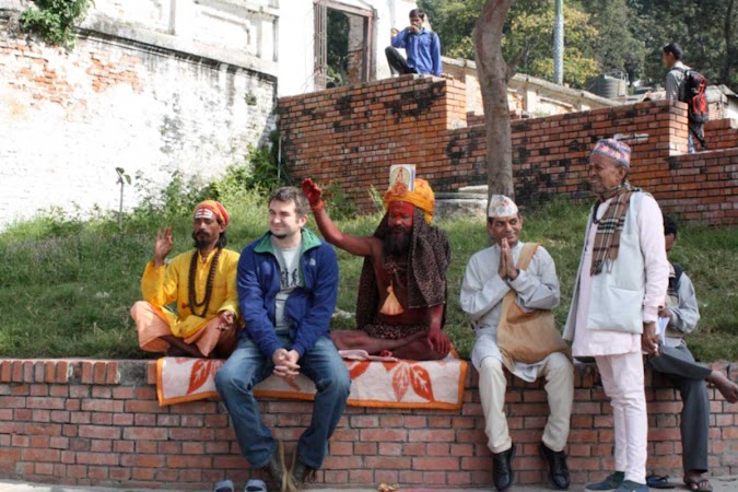 Imagini Nepal: Razvan Marc la Pashupatinath