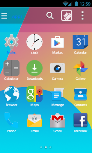 Go android kitkat 4.4 theme