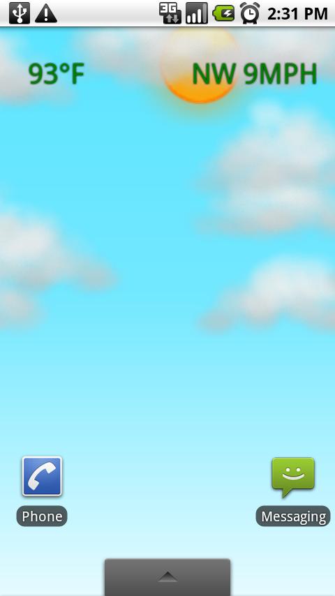 Android application Weather Live Wallpaper screenshort