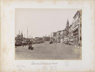 Kade in Venetië gezien in de richting van het San Marcoplein