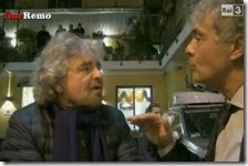 Beppe Grillo e Massimo Giletti