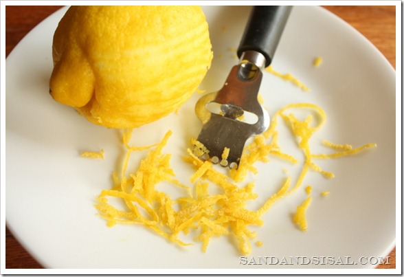 lemon zest 