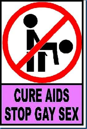 AIDS Cure - Stop Gay Sex