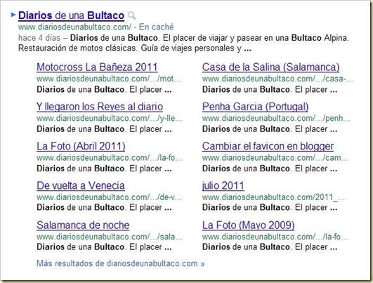 Bultaco Sitelinks